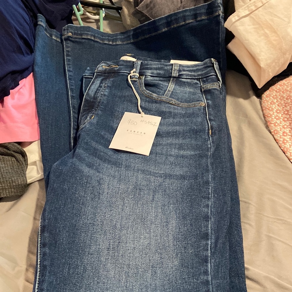 NWT Kancan high rise flare